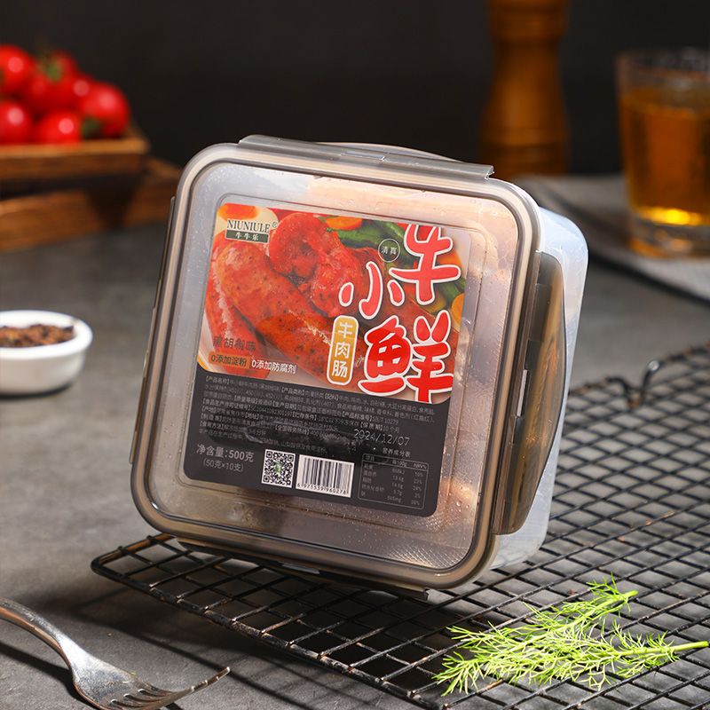 牛小鲜牛肉肠（黑胡椒）
